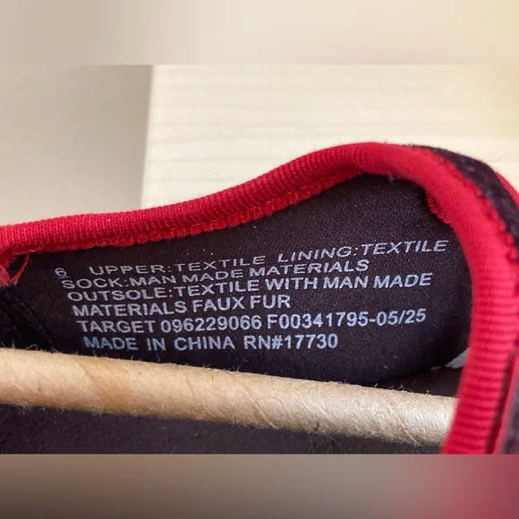 Universal Thread Velvet Mary Jane Flats - Burgundy and Red - Picture 8 of 10